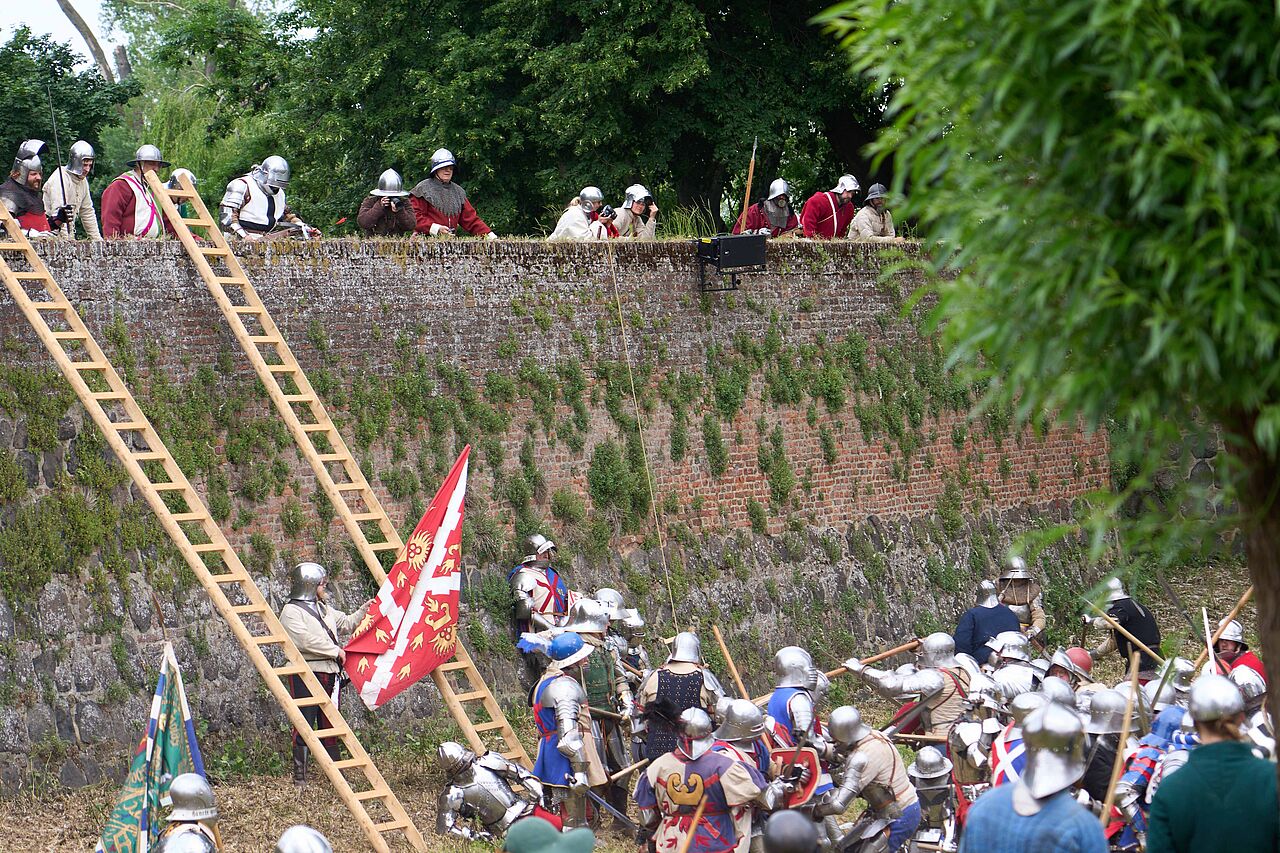 Sturm auf Zons - Kampf ©Daniel Grimmer